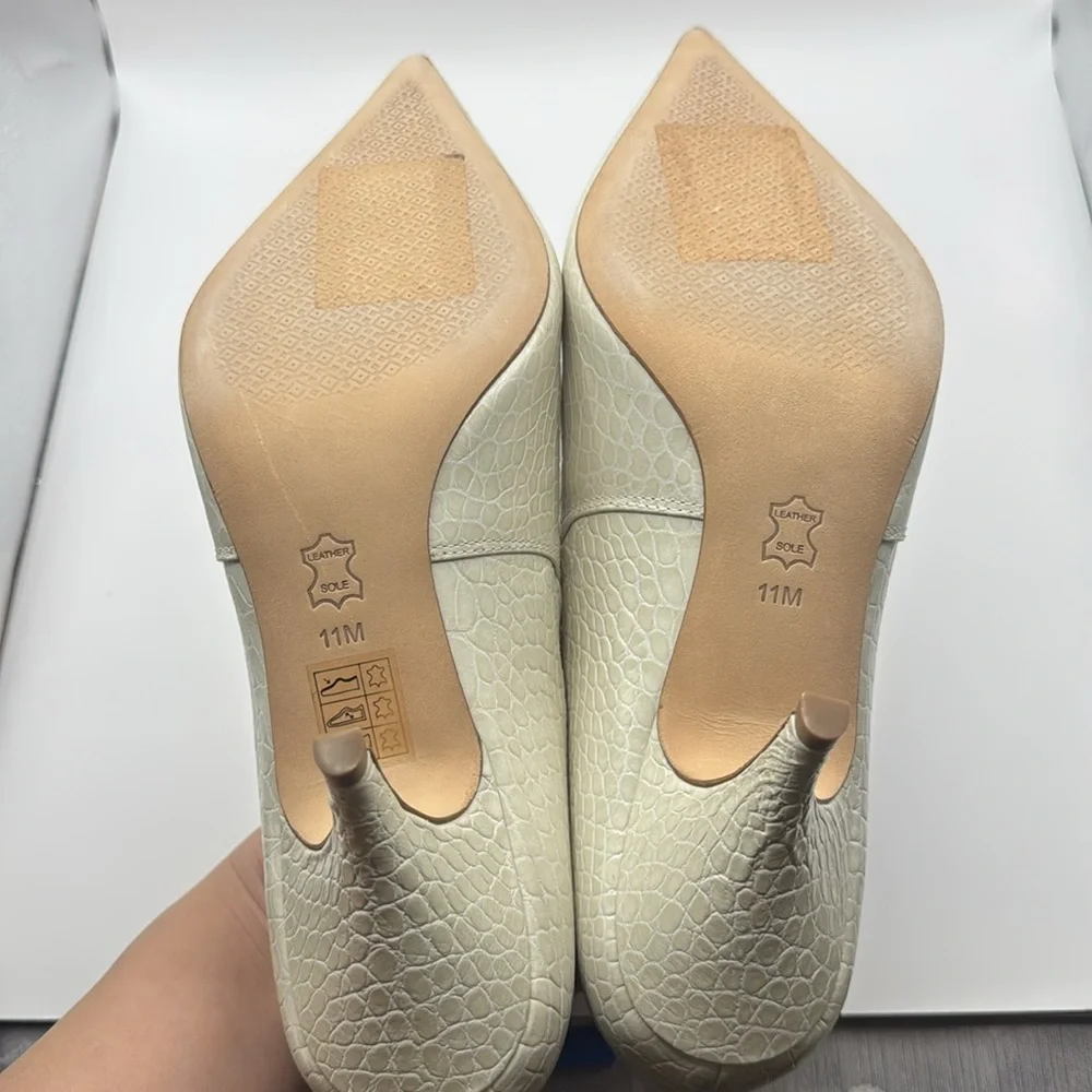 Tory Burch Georgina Ankle Bootie, Ivory, US 11, NWOT